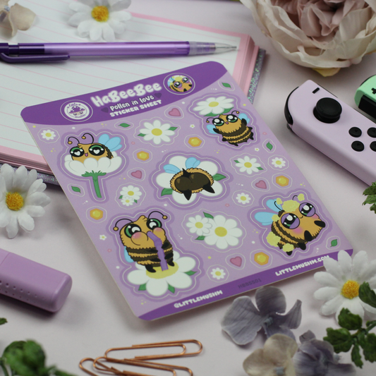 Habeebee | Pollen In Love | Sticker Sheet