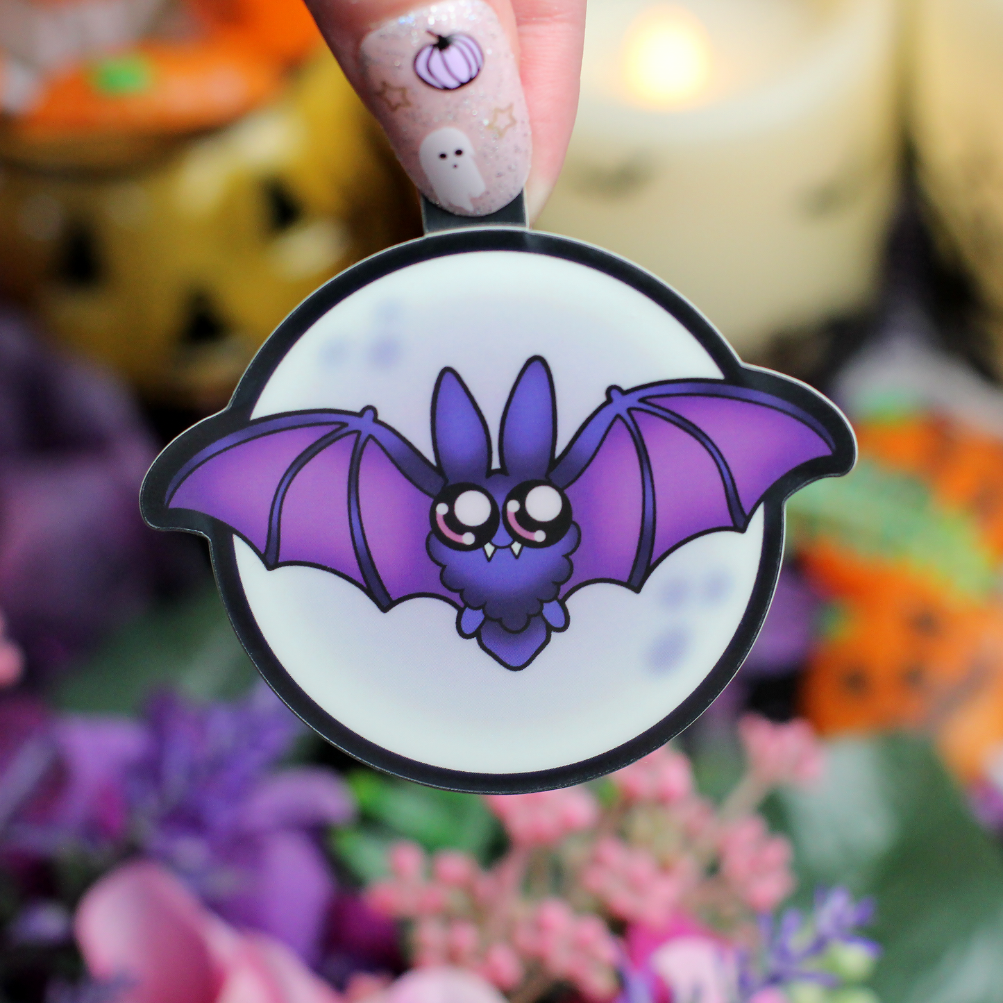 Teef the Bat | Glow-In-The-Dark Sticker