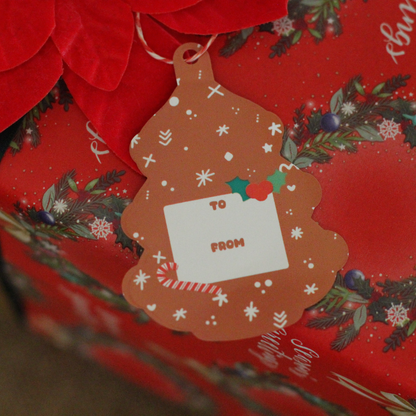 Sticker Gift-Tag | Christreena the Christmas Tree