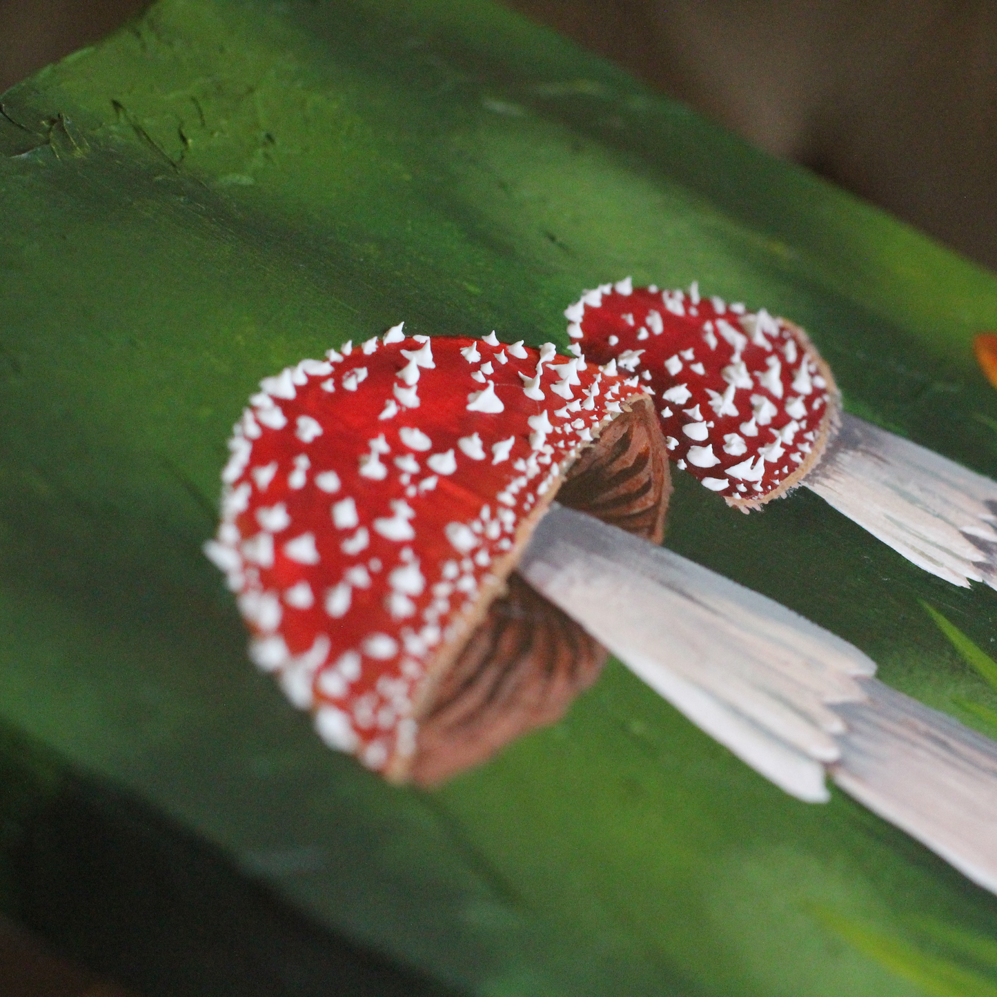 "Amanita Minute" | Original Mushroom Painting