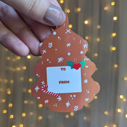 Sticker Gift-Tag | Christreena the Christmas Tree