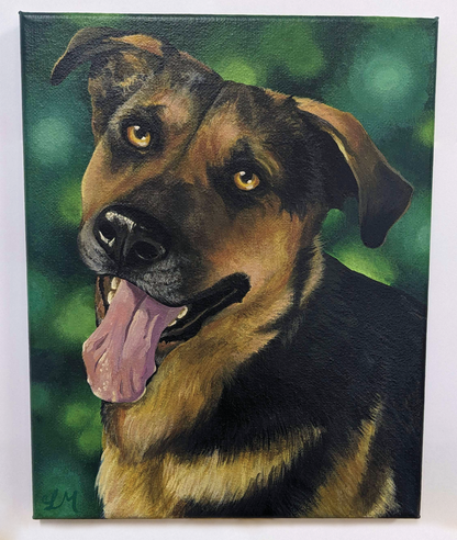 Custom Pet Portrait | Deposit, Non-Refundable